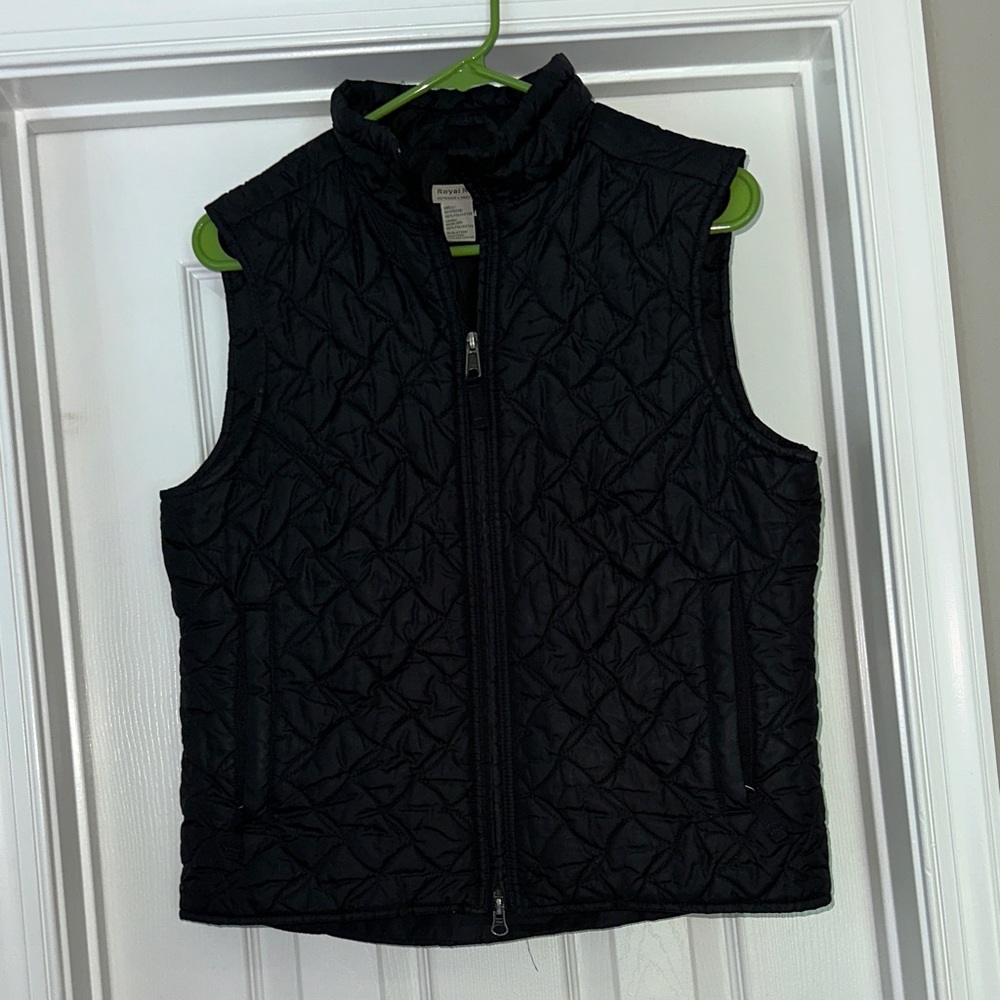 Royal Robbins Black Quilted Vest